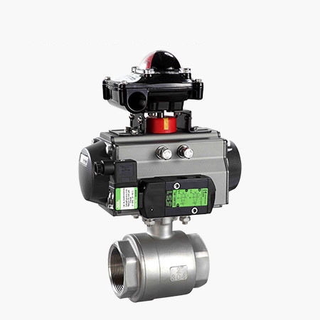 气动两片式球阀