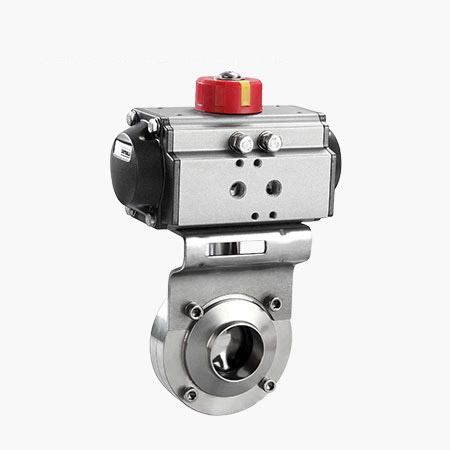 气动卫生级蝶阀